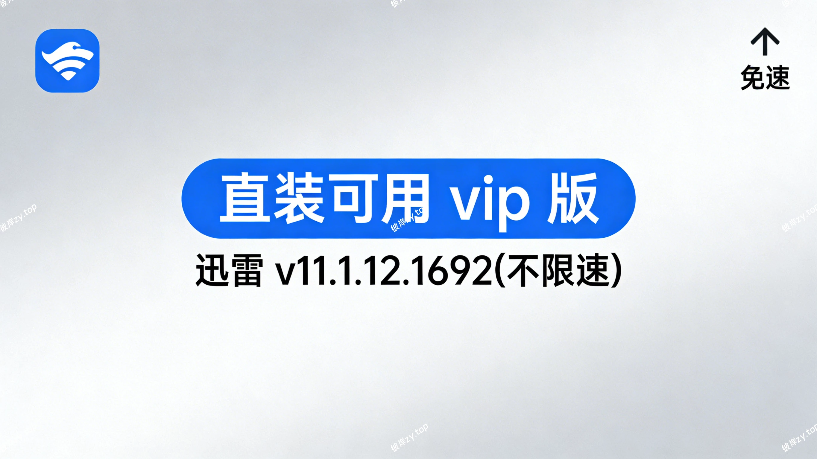 【直装可用 vip 版】迅雷 v11.1.12.1692(不限速)|彼岸资源网