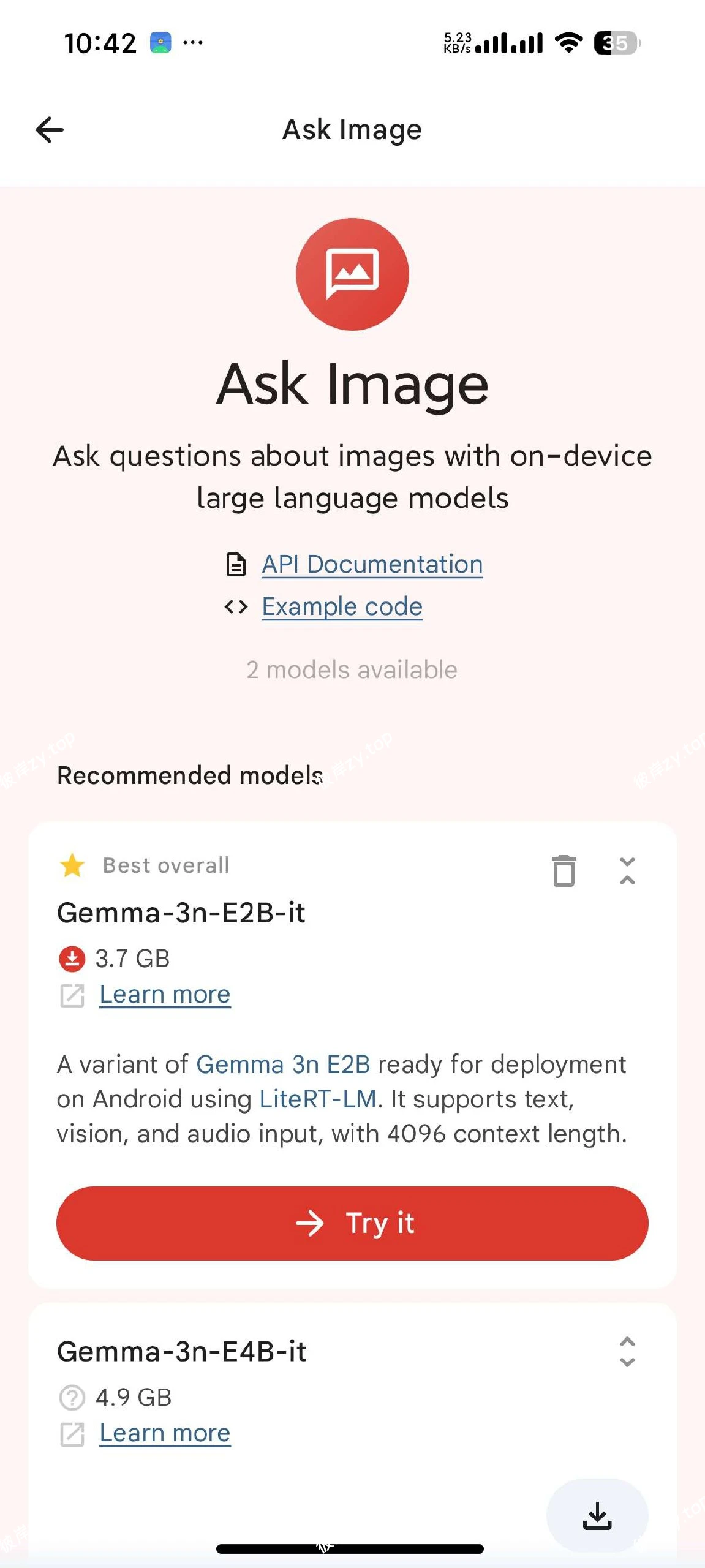 【分享】Edge Gallery🔥AI本地模型🔥完全无限制|彼岸资源网