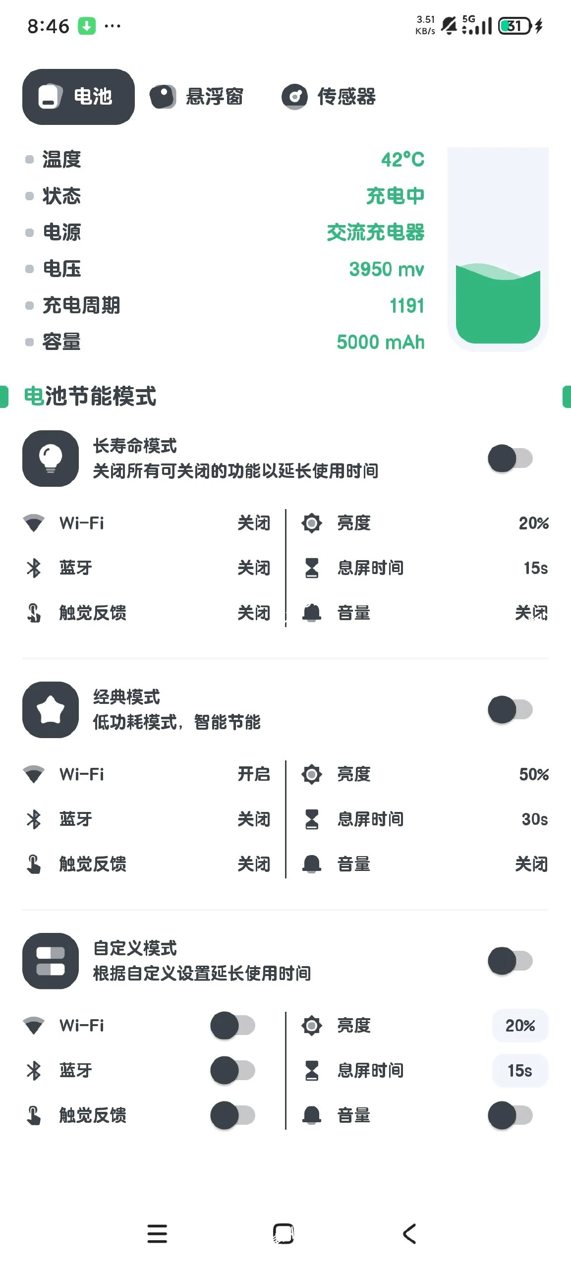 【分享】电池管家⭐一键管理监控安卓电池⭐高级版⭐|彼岸资源网