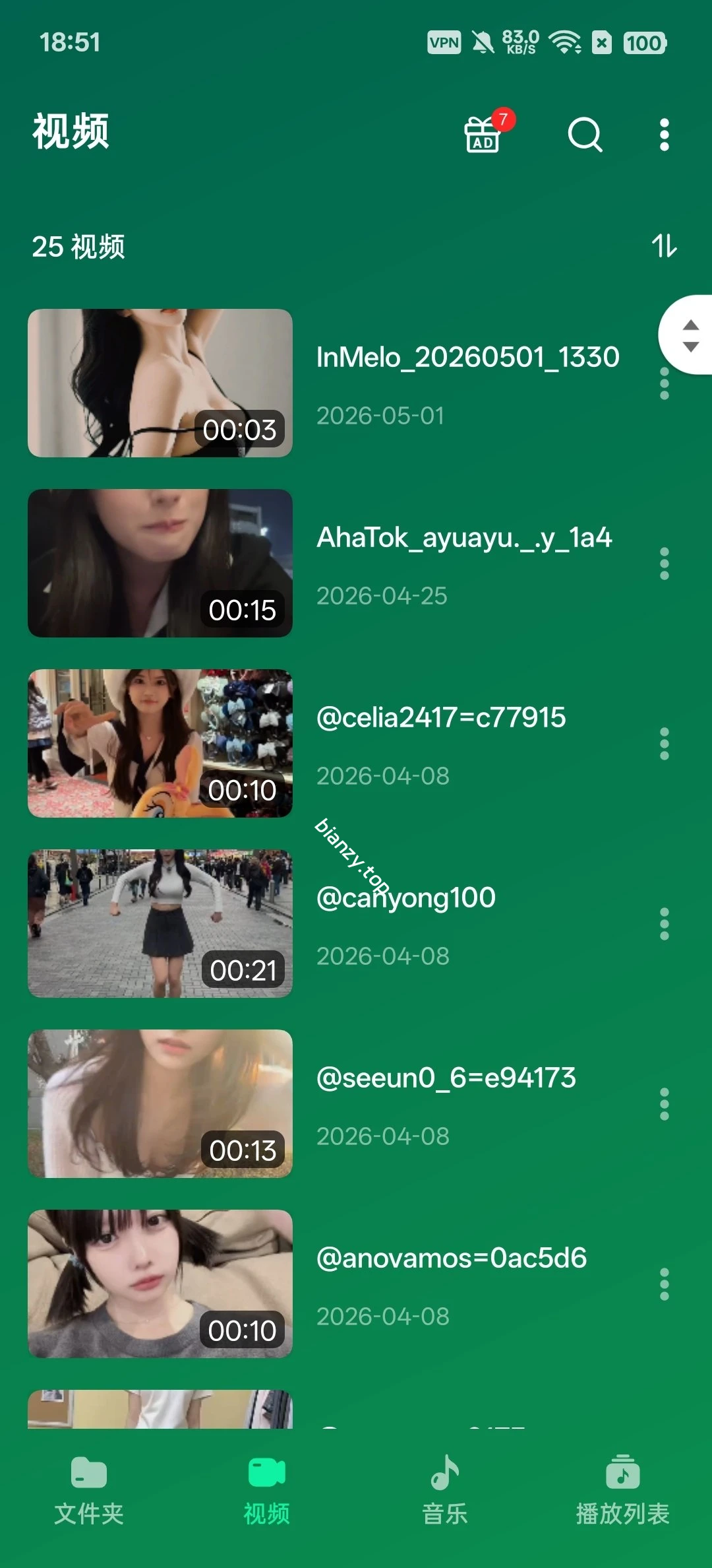 【分享】高清视频播放器⭕什么都能播放💋免费无广|彼岸资源网