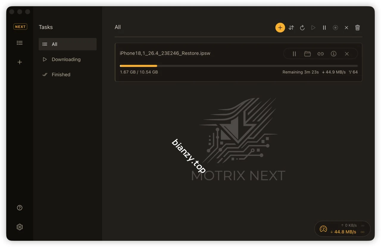 软件名称：Motrix Next|彼岸资源网